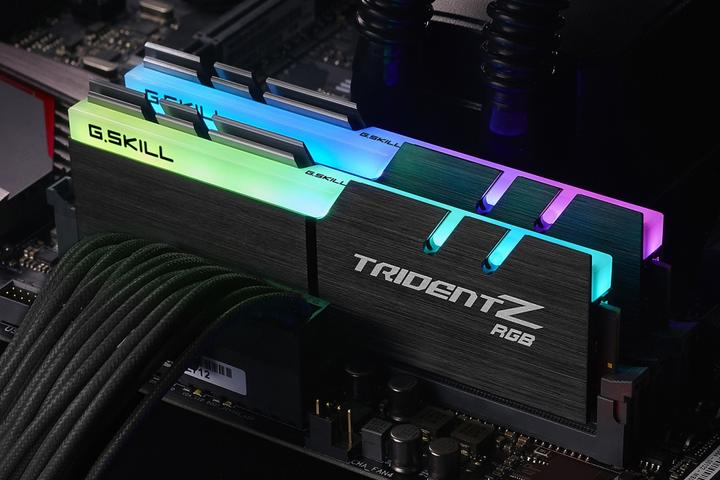 Produktbild G.Skill Trident Z RGB (for AMD) (2 x 8GB, 3200 MHz, DDR4-RAM, DIMM)