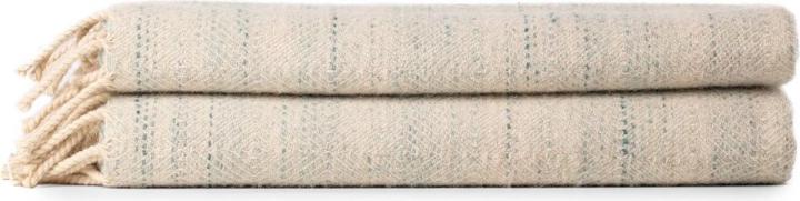 Produktbild MojaMajo Wolldecke Carla 150x200 cm, Blau meliert (150 x 200 cm)