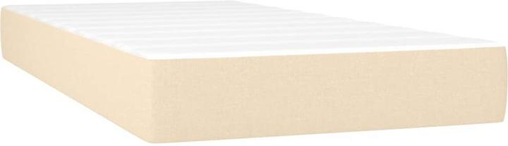 Actual product image vidaXL Bo x springbett mit Matratze 120 x 190 cm Stoff (120 x 190 cm)