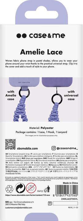 Immagine prodotto SBS case&me Amelie Laccio da polso lavanda