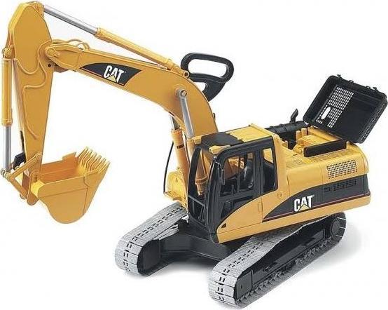 Actual product image Bruder Cat backhoe