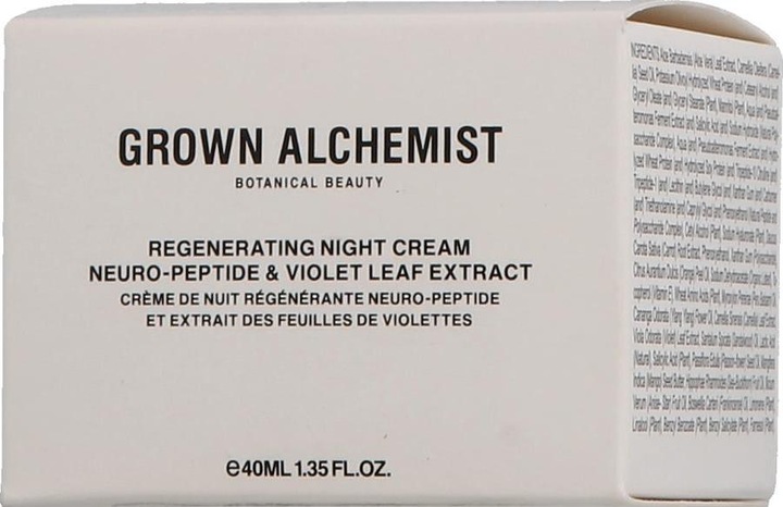 Actual product image Grown Alchemist Regenerating Night Cream: Neuro-Peptide & Violet Leaf Extract (40 ml, Night cream)