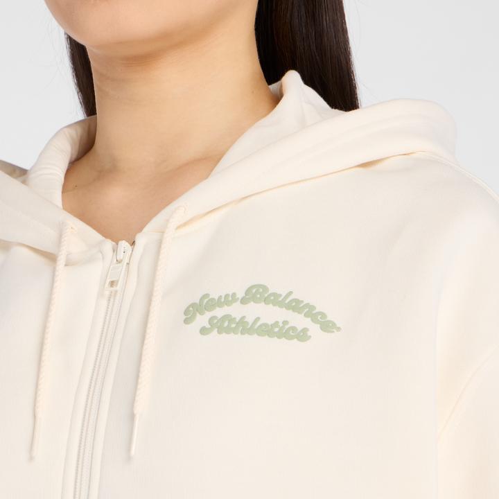 Produktbild New Balance W Linear Heritage Fleece Full Zip (S)