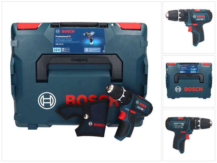 Productafbeelding Bosch Professional GSB 12V-15 12V Li-Ion, incl. L-BOXX (Oplaadbare batterij)