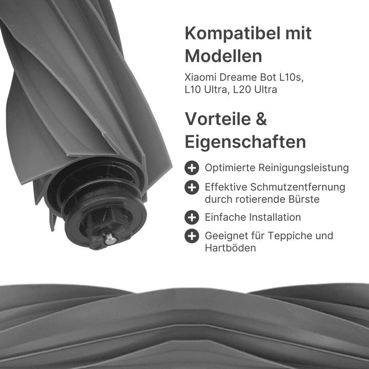 Hermex Alternative Hauptbürste zu Xiaomi Dreame Bot L10s L10 Ultra L20 Ultra Digitec