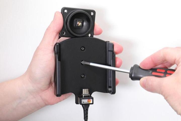 Produktbild Brodit Halter aktiv Samsung Galaxy Xcover Pro mit USB-Kabel