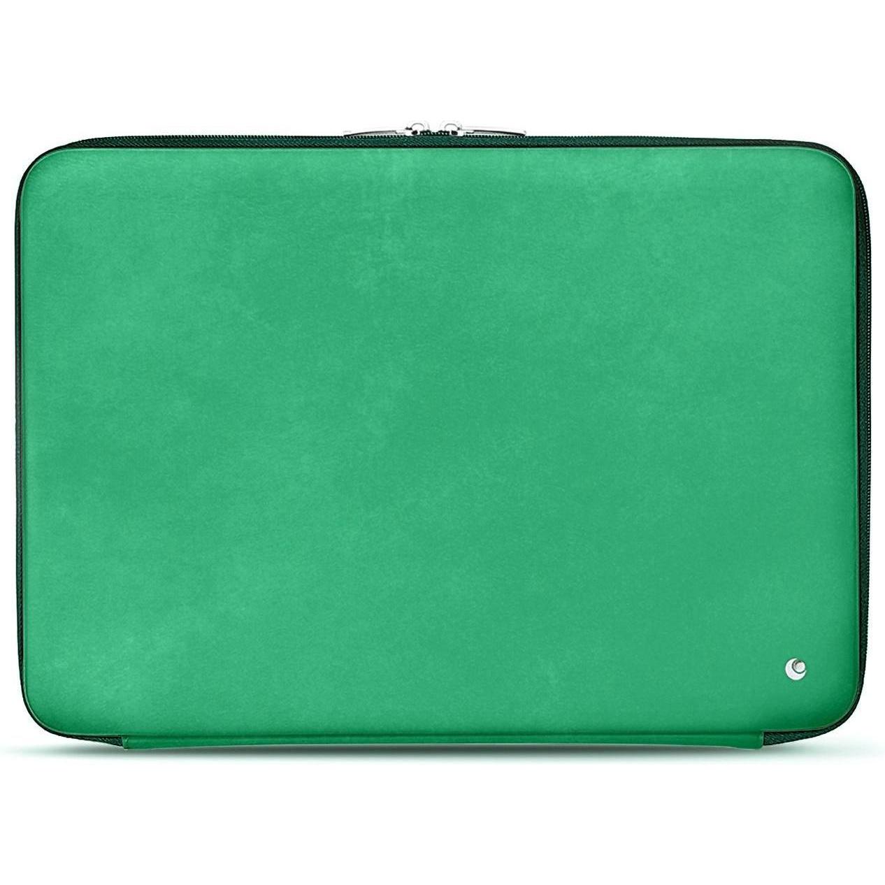 Noreve Lederhülle, Notebooktasche, Grün