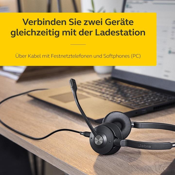 Image du produit Jabra Engage 65 SE Stereo UNC (DECT, RJ, USB (Sans fil, USB-A)