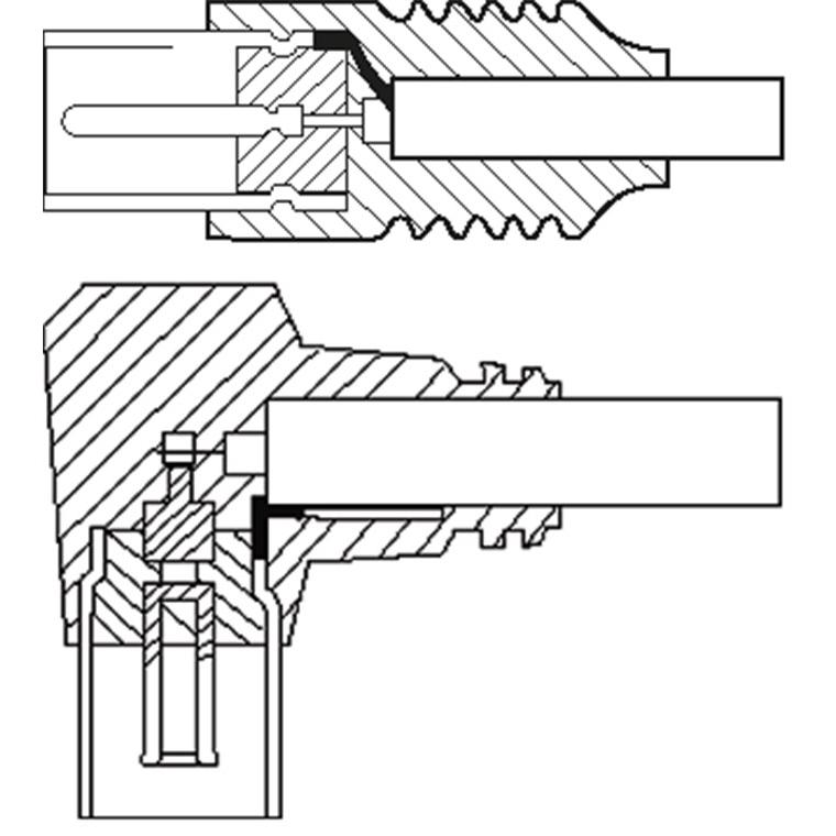 Thumbnail - Goobay Antennen Winkel Anschlusskabel, Weiss, 5 m (70 dB, Antennendose), Antennenkabel