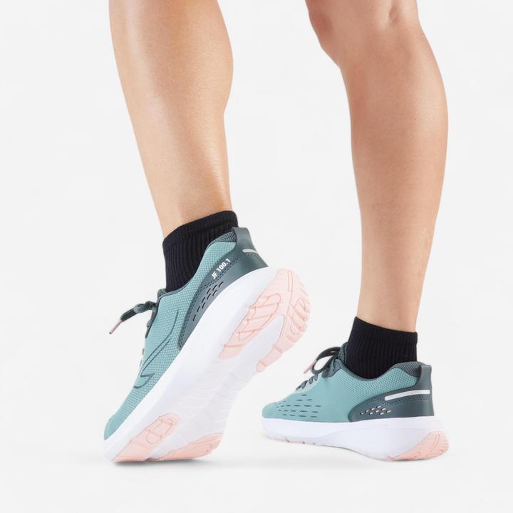 Produktbild Kiprun Laufschuhe Damen - Jogflow 190.1 grün/rosa (42)