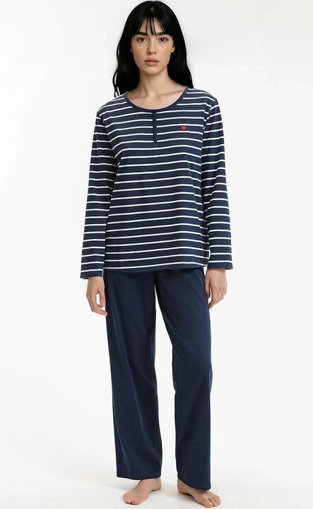 Produktbild Anne Weyburn Pyjama aus Baumwoll-Jersey (M)