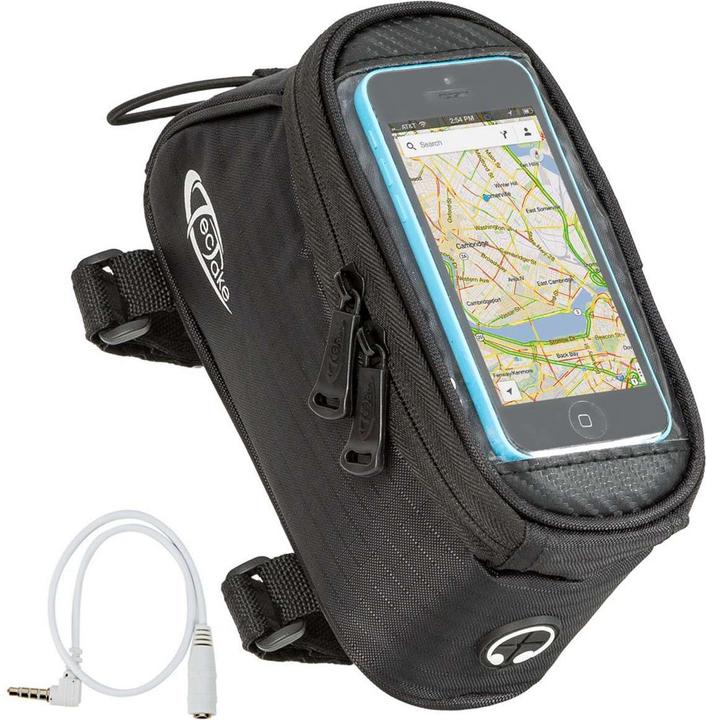 Image du produit tectake Étui a vélo pour Smartphone pour cadre de vélo (1.30 l, Sacoche de cadre)