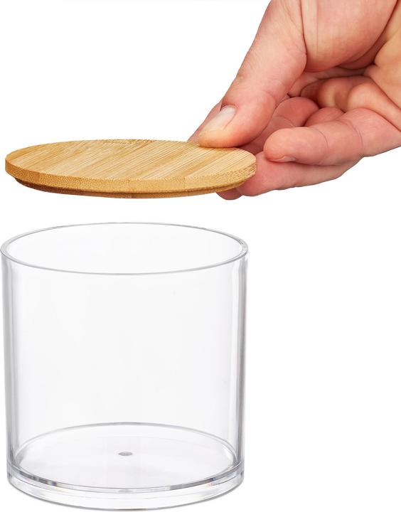 Produktbild Relaxdays Wattepadhalter