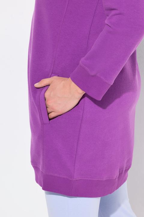 Produktbild Ulla Popken Sweatkleid, Stehkragen, Langarm, Taschen (50, 52)