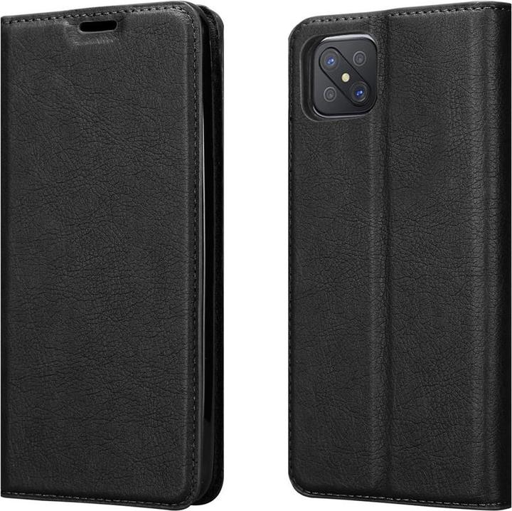 Actual product image Cadorabo Book Invisible Magnet Cover (Oppo A92s)