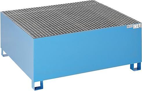 Immagine prodotto eurokraft basic Vasca di raccolta in acciaio per contenitori per cisterne IBC/KTC (1100 l)