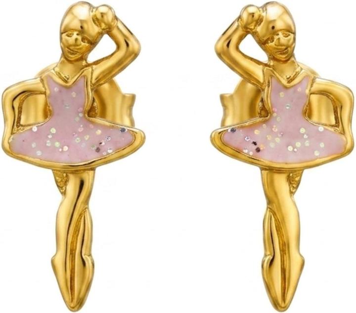 Immagine prodotto Maxte 18k Gold Plated Brass Ear Studs (Acciaio inossidabile, Ottone)