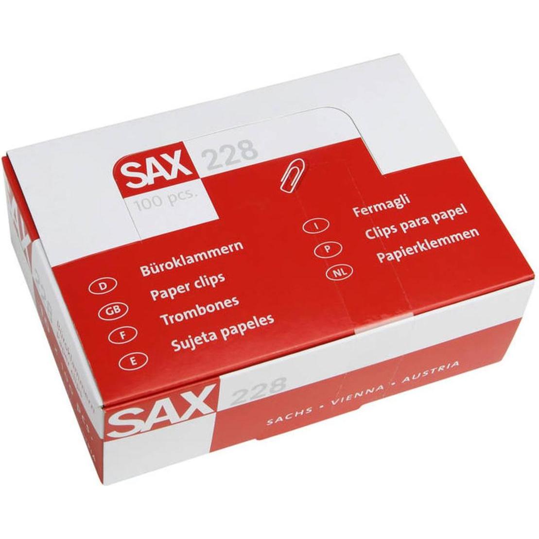 Thumbnail - SAX, Büroklammer, Büroklammern 228, 20 mm (1 x)