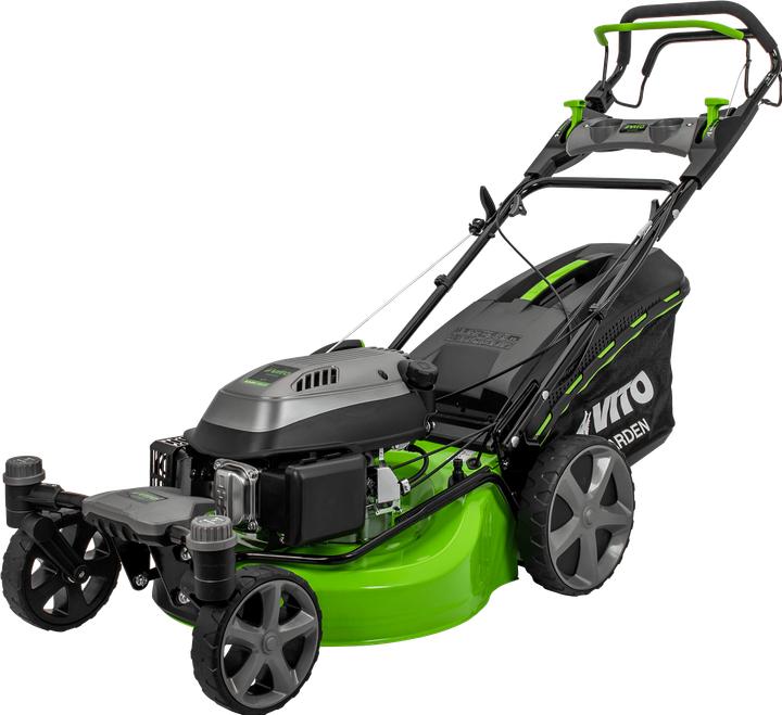 Actual product image VITO Lawnmower With Swivel Wheels And Traction 6.5Hp - 196Cc - 508Mm (Petrol)