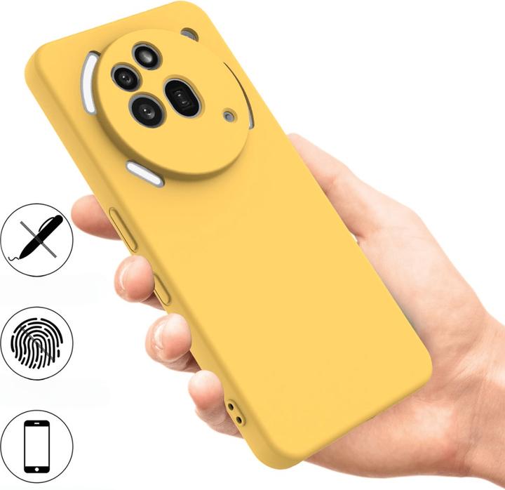 Produktbild Cover-Discount Nothing Phone (3a) Pro - Silikon Gummi Hülle mit Riemen (Nothing Phone (3a) Pro)