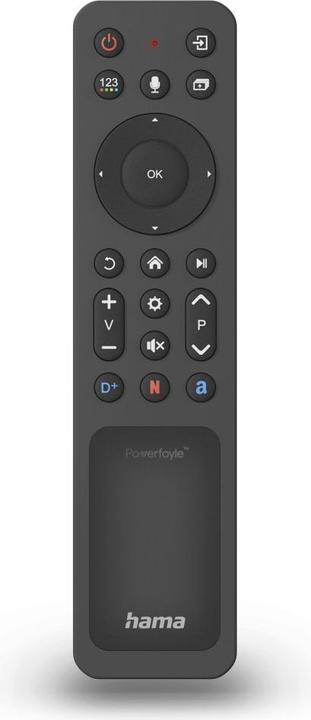 Actual product image Hama Bluetooth®-Fernbedienung für Samsung Smart-TVs, Solar, Multi-View, Apps (Universal remote control, Infrared, Bluetooth)