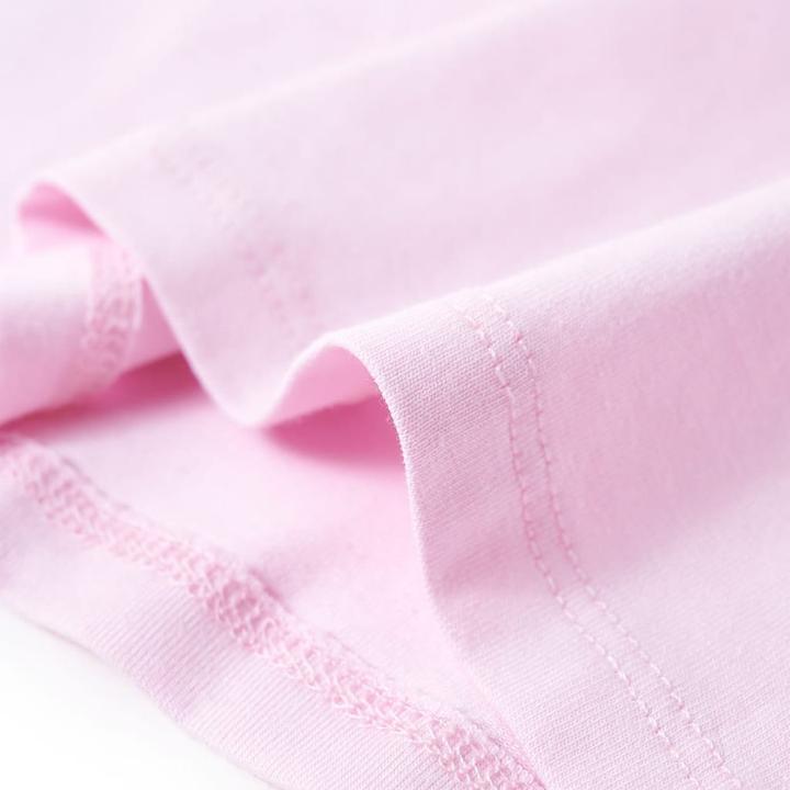 Immagine prodotto vidaXL T-shirt per bambini rosa pallido 92,Materiale: 95% cotone. 5 (92)