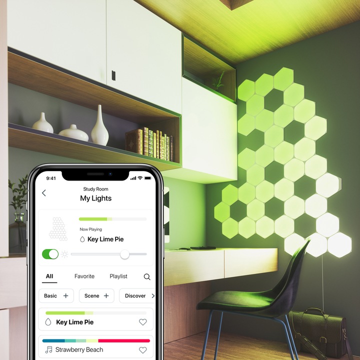 Immagine prodotto Nanoleaf Forme Esagoni Starter Kit (15x) (100 lm)