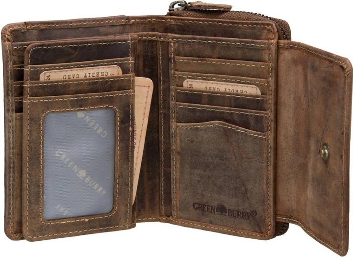Actual product image Greenburry Wallet Vintage 1670 zip combination wallet