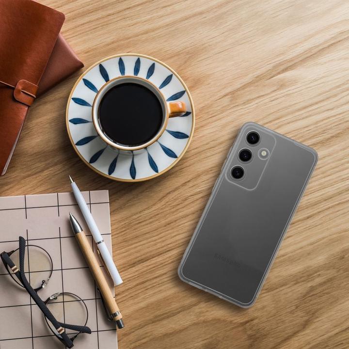 Actual product image OEM Back panel cover CLEAR CASE 1,5 mm GRID for SAMSUNG A23 5G transparent