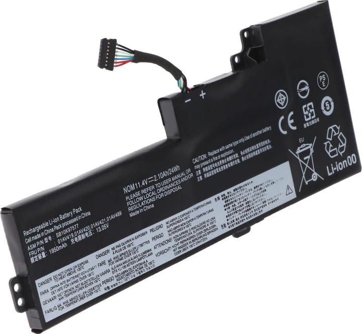 Produktbild AccuCell Akku Lenovo ThinkPad T480 (2100 mAh)