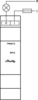 Actual product image Shelly Pro 3EM Switch Add-on (Switch actuator)