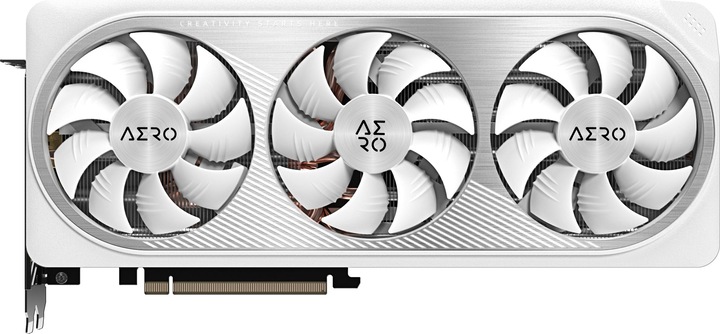 Actual product image Gigabyte GeForce RTX 4070 Ti SUPER AERO OC (16 GB)