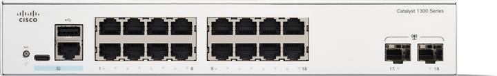 Produktbild Cisco CATALYST 1300 16-PORT GE 2X1G (16 Ports)