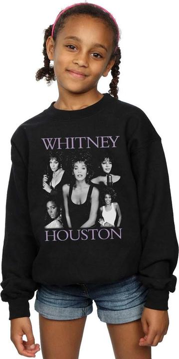 Actual product image Whitney Houston Girls Multiple Pose Sweatshirt (152, 158)