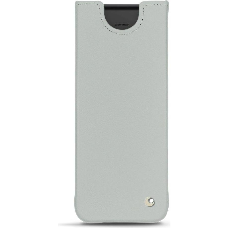 Noreve Lederschutzhülle (Samsung Galaxy Fold), Smartphone Hülle, Grau