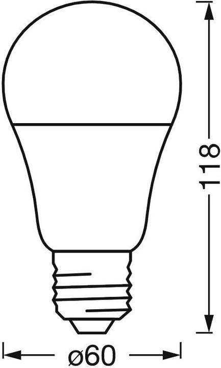 Actual product image Ledvance Sun@Home Lamps (E27, 750 lm, 1x)