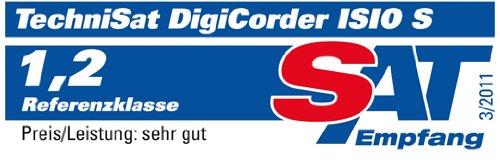 Produktbild TechniSat DigiCorder ISIO S, 2x DVB-S2, 2x CI+, Silber (500 GB, DVB-S2)