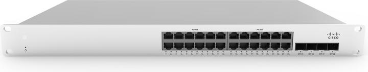 Produktbild Cisco Meraki MS210-24P 1G L2 Cld-Mngd 24x GigE 370W PoE Switch (24 Ports)