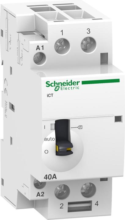 Actual product image Schneider Electric SE A9C21142 Preset contactor ICT 2S 40A 24VAC