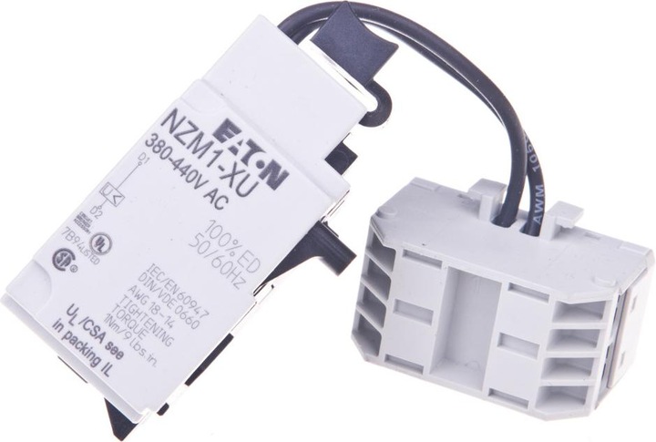 Productafbeelding Eaton Electric GmbH Onderspanningsvrijgave met zijklemmenkast NZM1