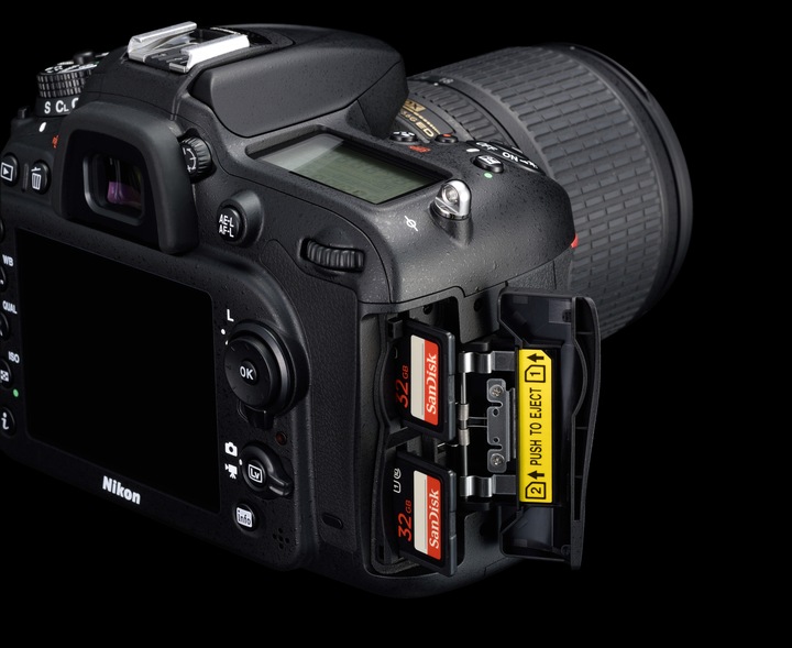 Produktbild Nikon D7200 Body (24.20 Mpx, APS-C / DX)