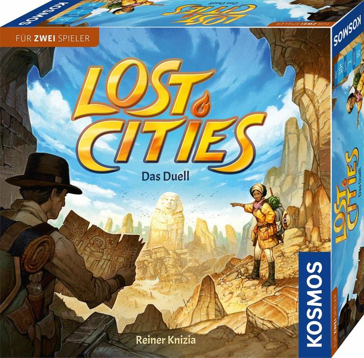 Actual product image Kosmos Lost Cities (German, 2 Players)