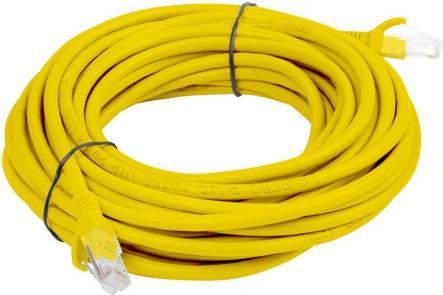Produktbild Lanberg *Patchcord cat.6 5.0M UTP yellow (U/UTP, CAT6, 5 m)