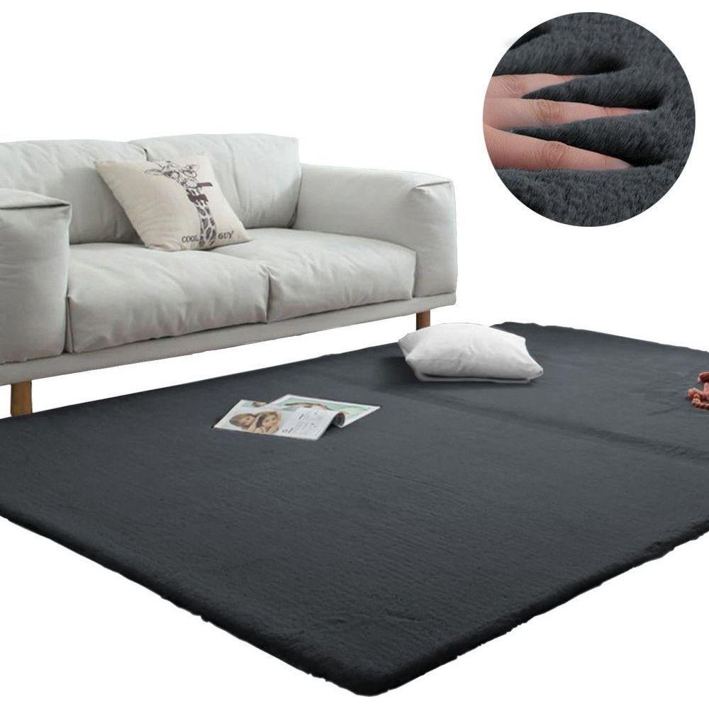 Strado, Teppich, Room carpet Rabbit 120x160 DeepGrey (gray) universal (160 x 120 cm)