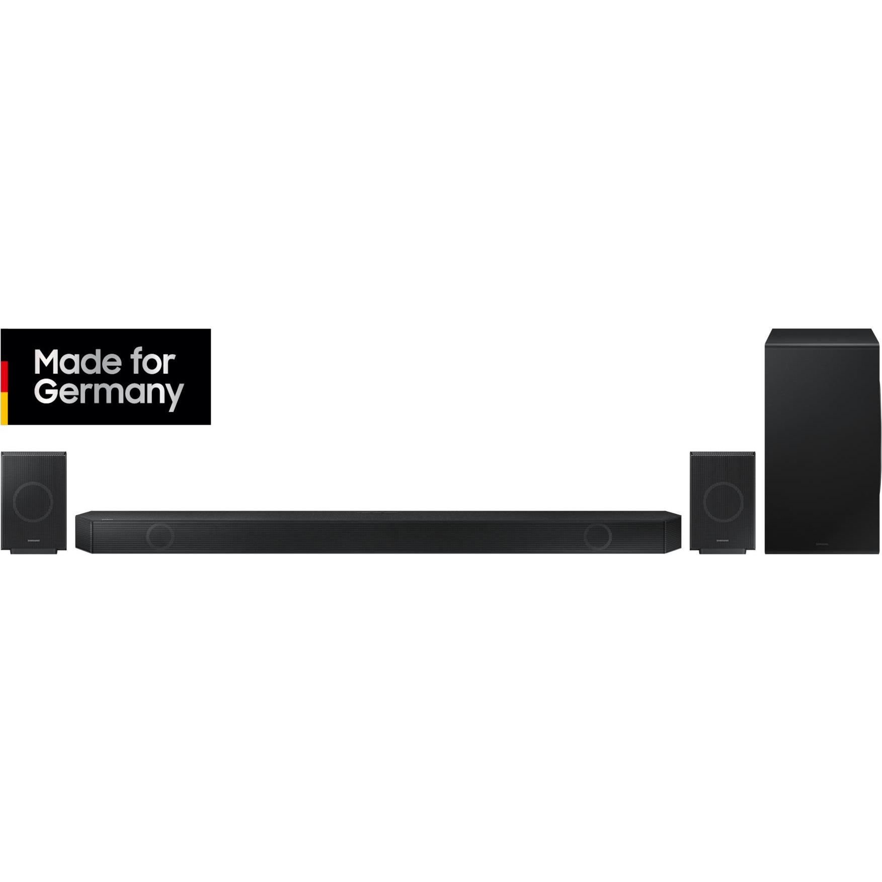 Samsung HW-Q995GD/ZG (656 W, 11.1.4 Kanal), Soundbar, Schwarz