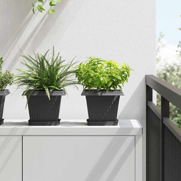 Produktbild vidaXL Quadratischer Blumentopf