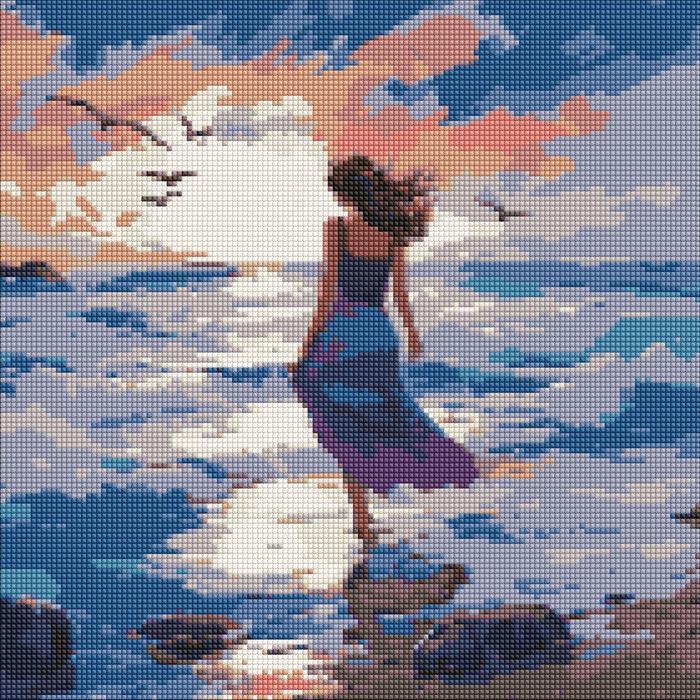Norimpex Diamond Painting - Ein schönes Element mit Rahmen
