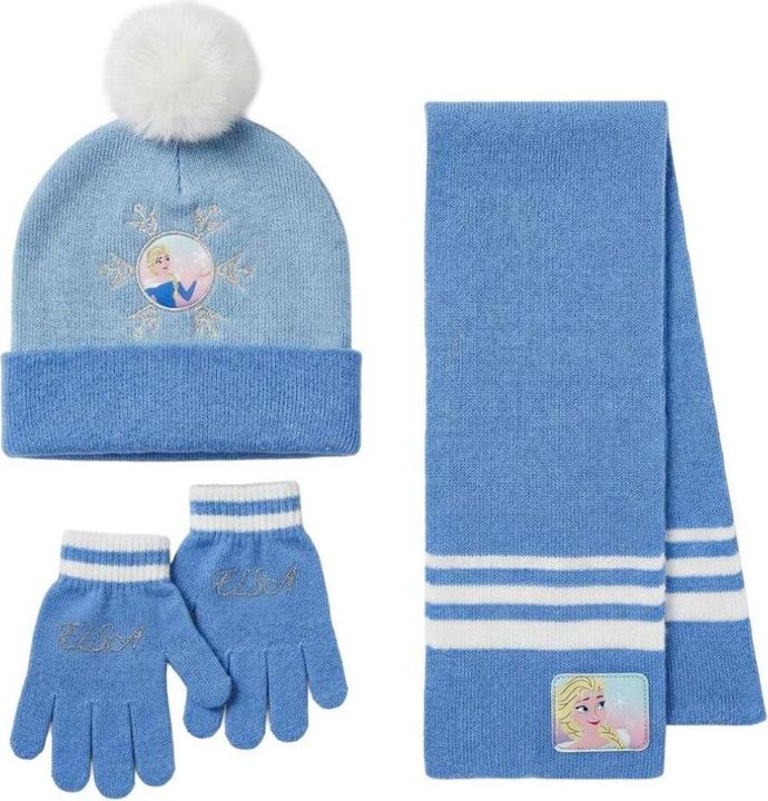 Actual product image Cerdá Disney Frozen winter set snood hat gloves