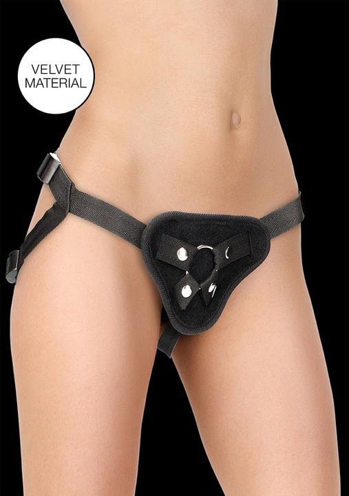 Produktbild Ouch! Velvet & Velcro Adjustable Harness with O-Ring