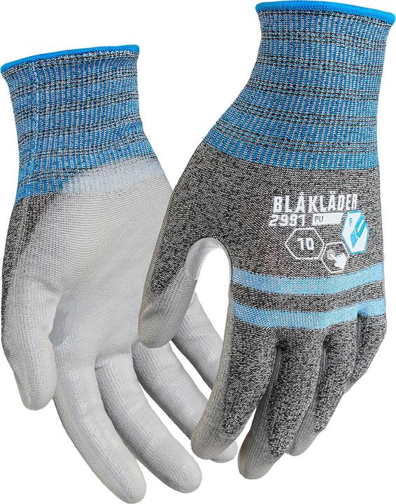 Produktbild Blakläder Berührungsaktive PU-beschichtete schnittfeste Handschuhe der Stufe F (9)